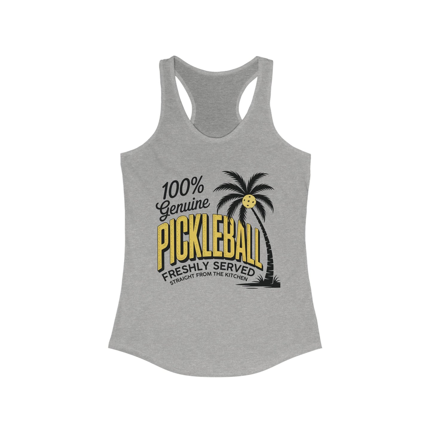 100% Genuine Pickleball Women's Racerback Tank