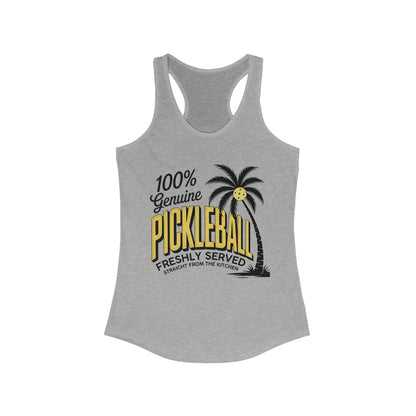 100% Genuine Pickleball Women's Racerback Tank