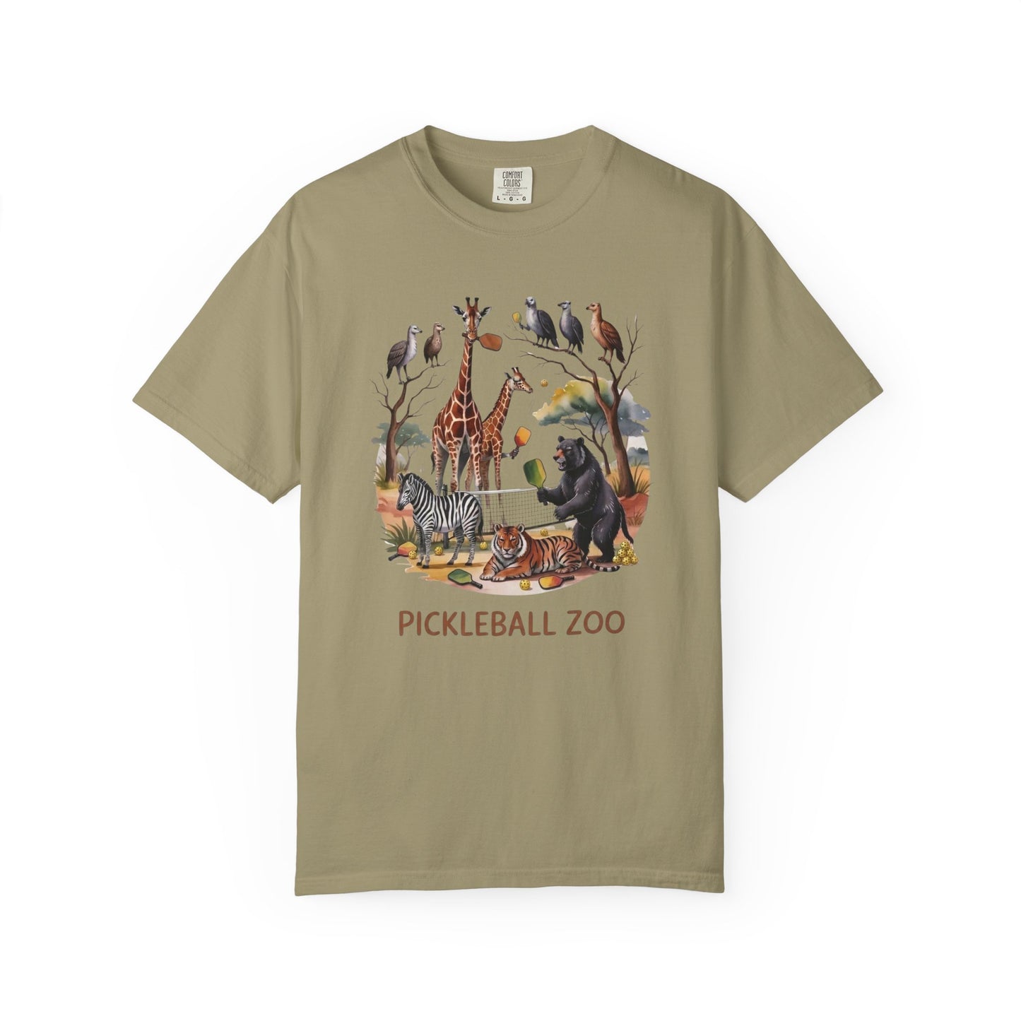 Pickleball Zoo Comfort Colors Unisex Pickleball T-shirt