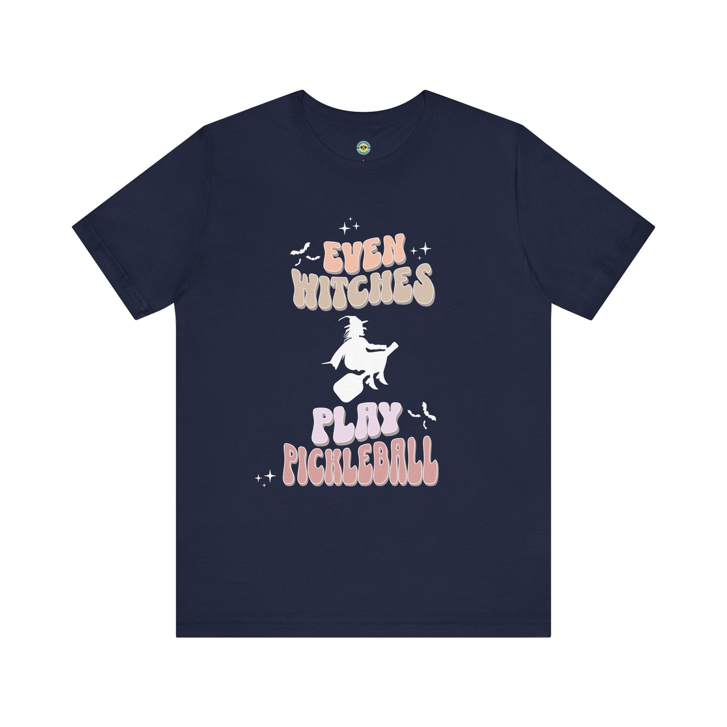Even Witches Play Pickleball Unisex Tee