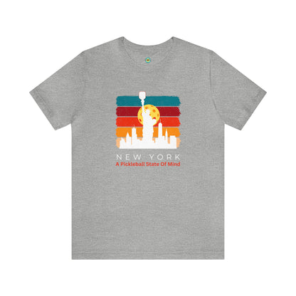 New York A Pickleball State of Mind Unisex Tee
