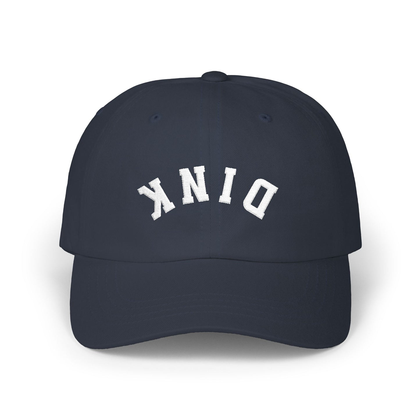 Upside Down DINK Embroidered Pickleball Cap