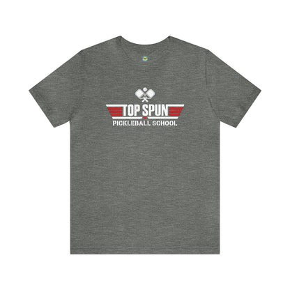 Top Spun Pickleball School Unisex Tee