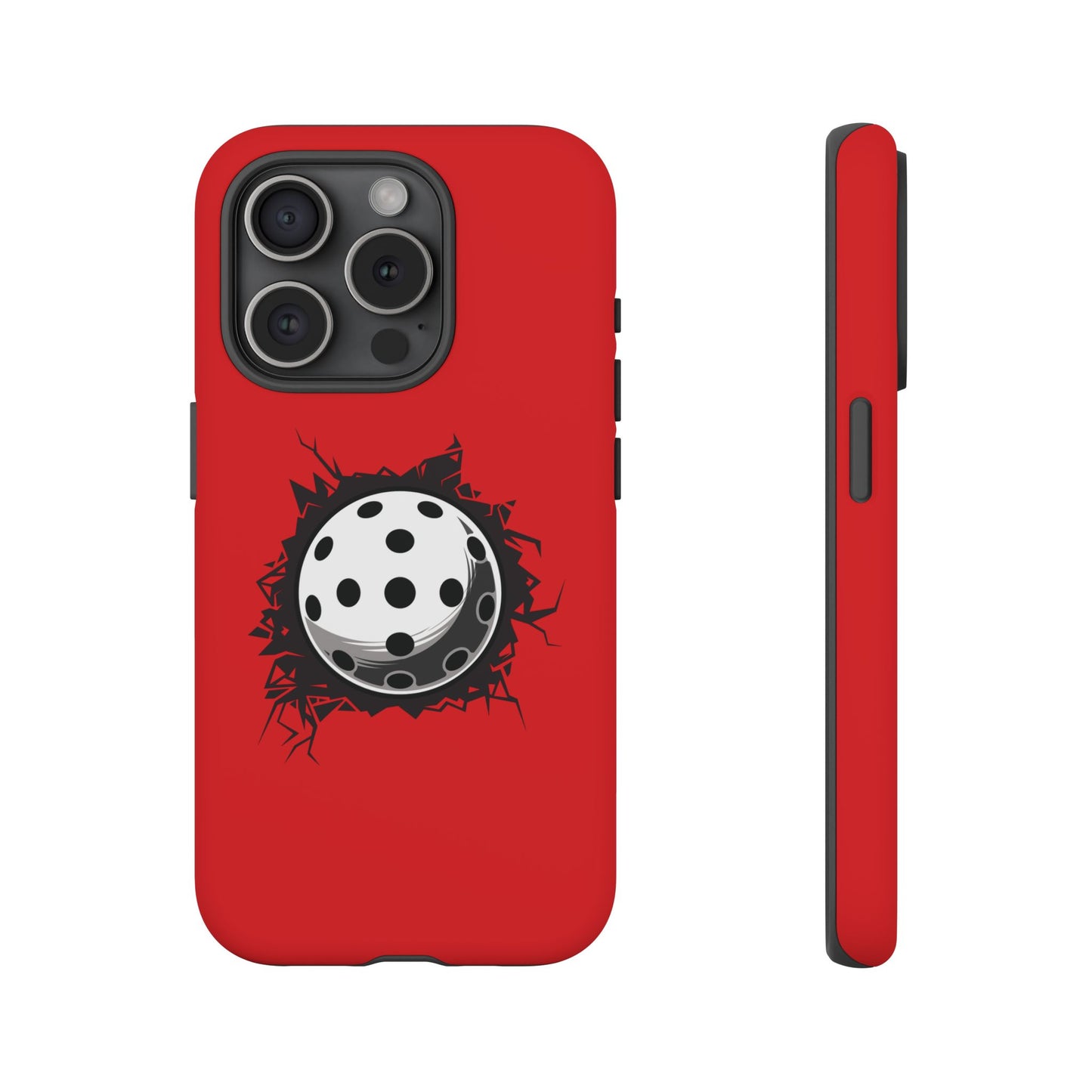 Smashed Pickleball Phone Case