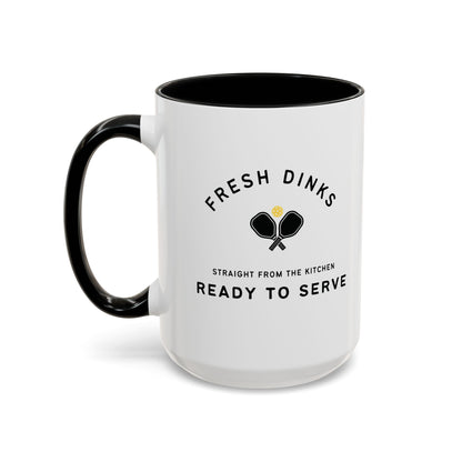 Fresh Dinks Pickleball Mug (11oz, 15oz)