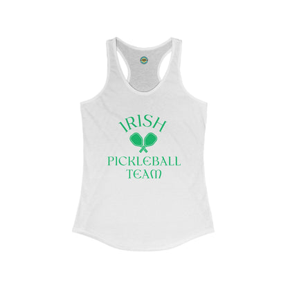 Irish Pickleball Team Women's Racerback Tank
