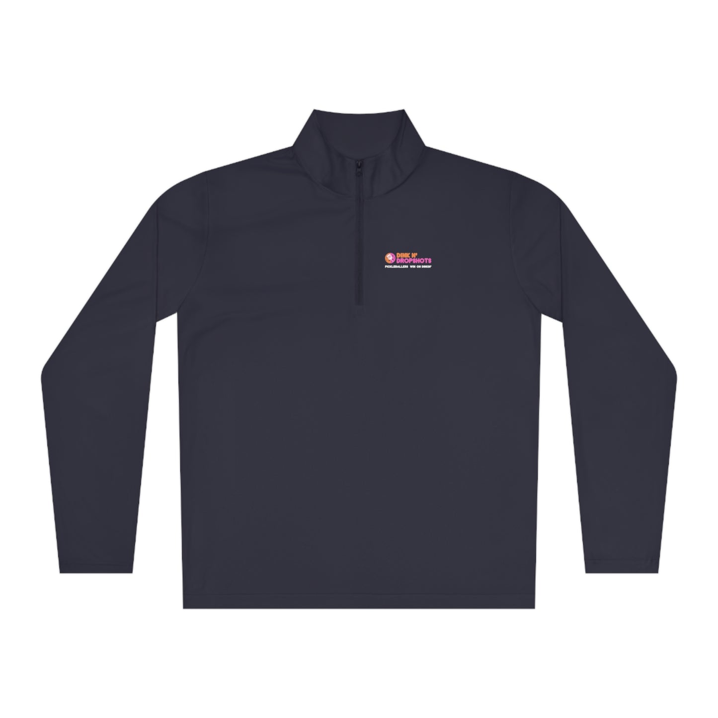Dink N' Dropshots Unisex Quarter-Zip Performance Pullover