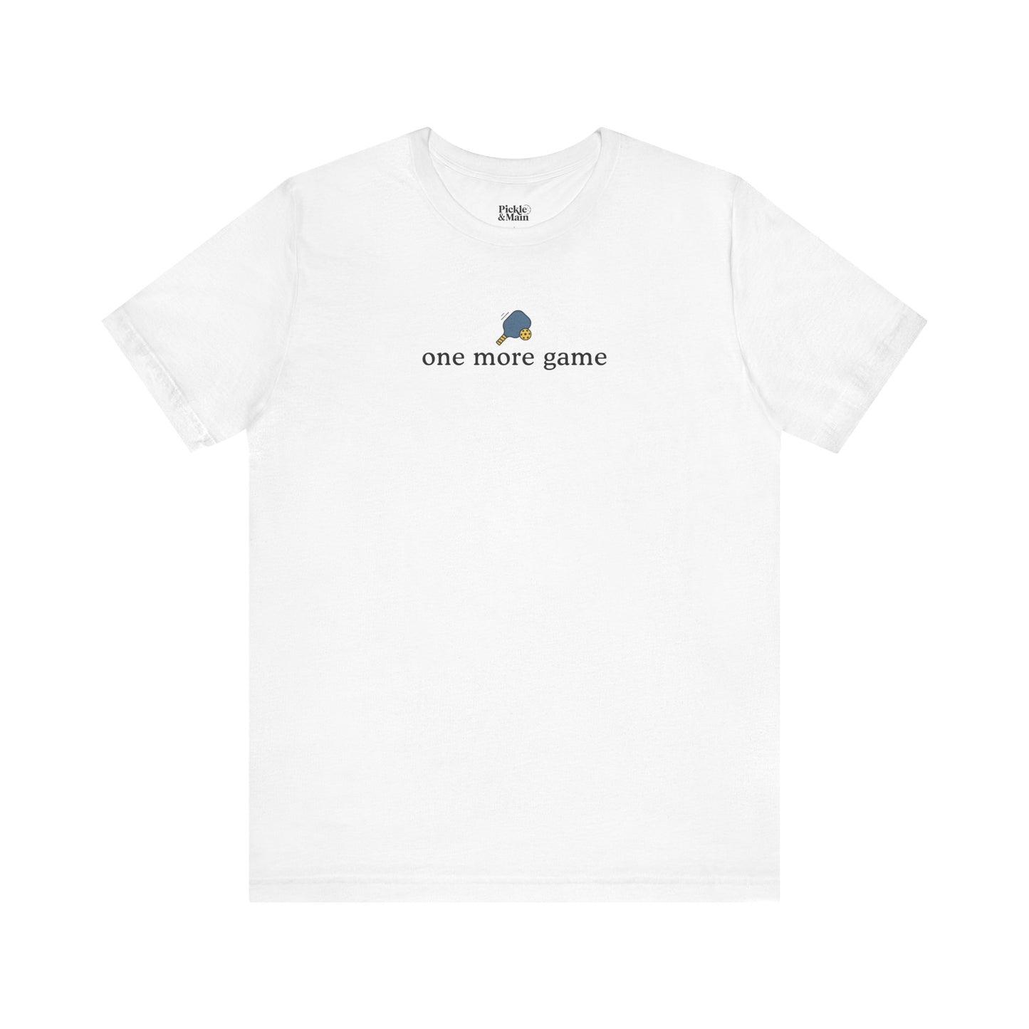 One More Game Unisex Pickleball T-shirt