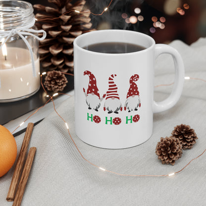 Ho Ho Ho Gnome Pickleball Mug