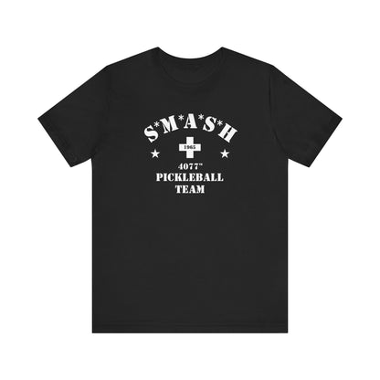 S*M*A*S*H Pickleball Team Unisex Tee (Express Delivery)