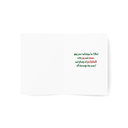 'Tis The Season Pickleball Holiday Cards