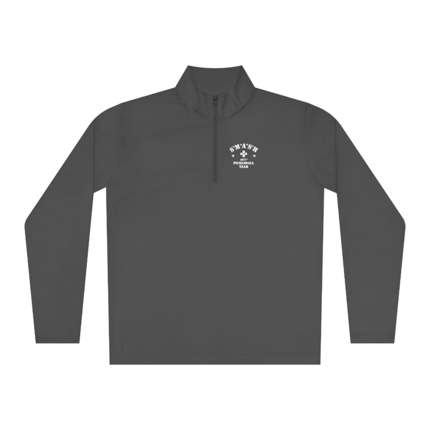 S*M*A*S*H Pickleball Team Unisex Quarter-Zip Performance Pullover