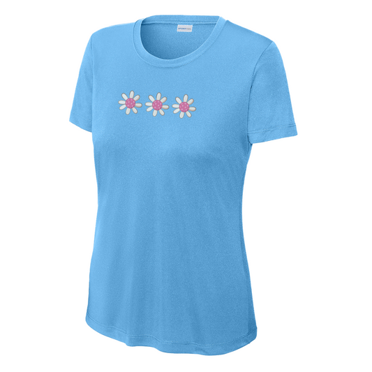 Pickleball Flowers Women's Performance Tee