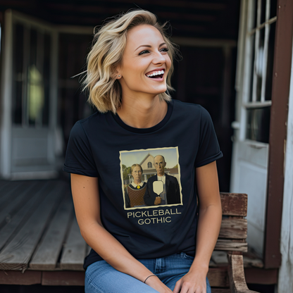 Pickleball Gothic Unisex Tee
