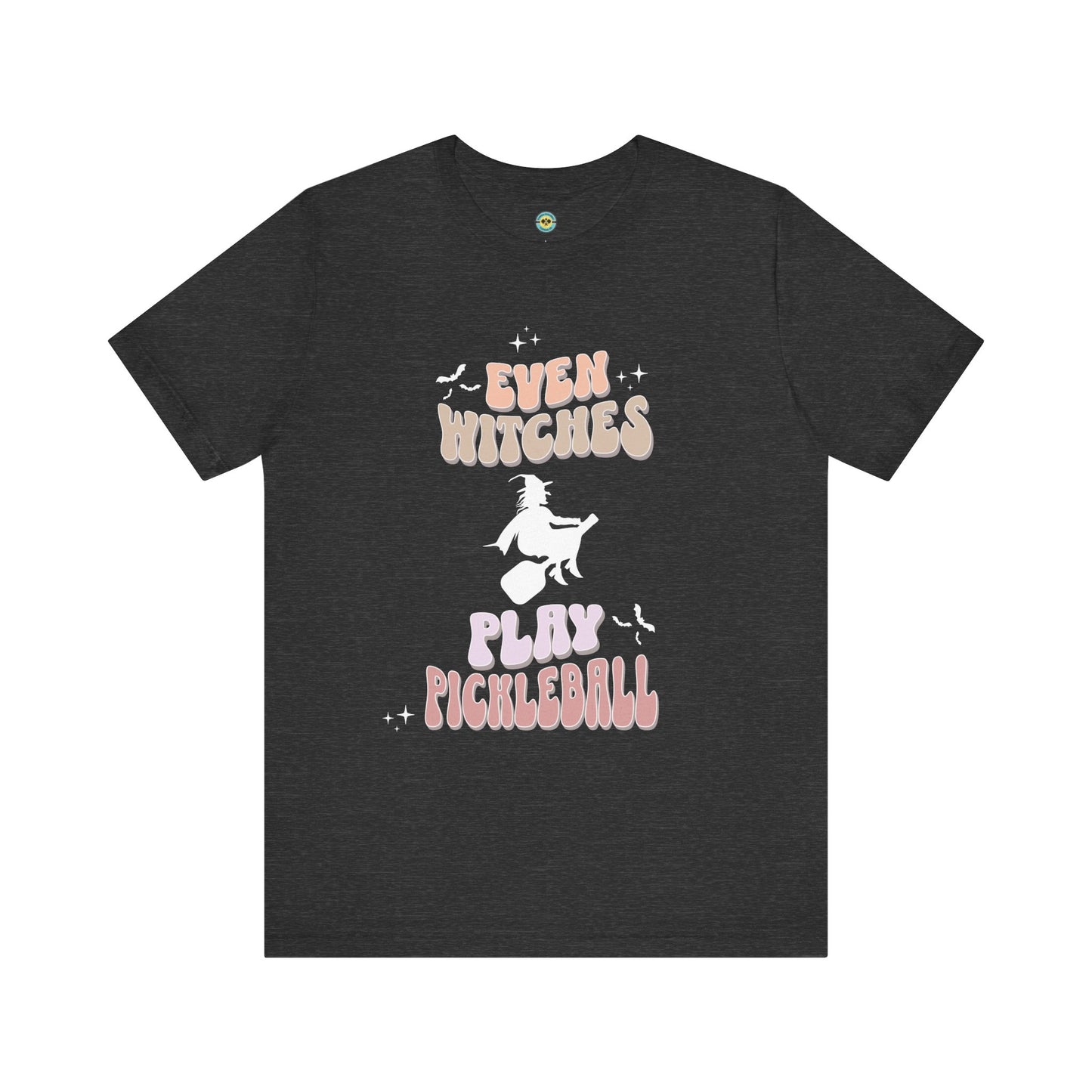 Even Witches Play Pickleball Unisex Tee