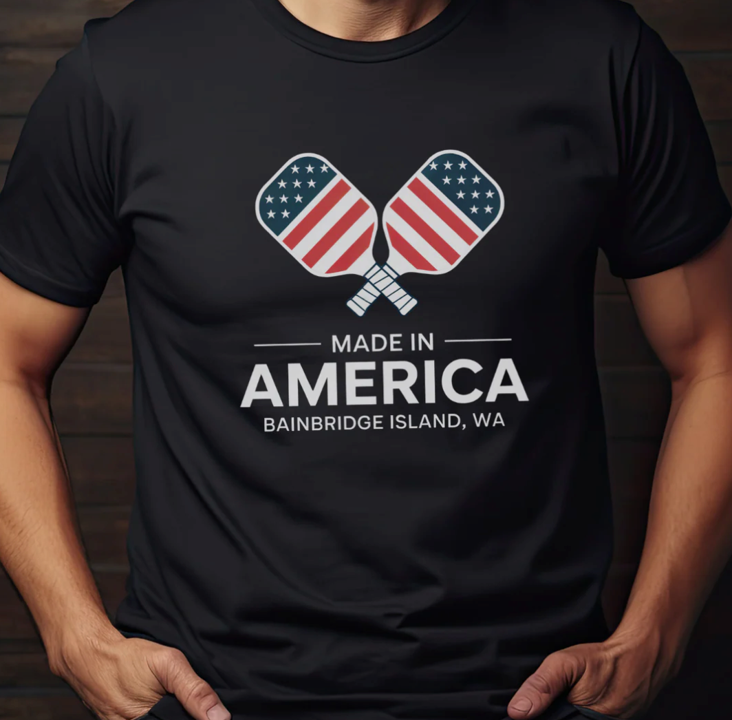 Made In America Pickleball Unisex Tee