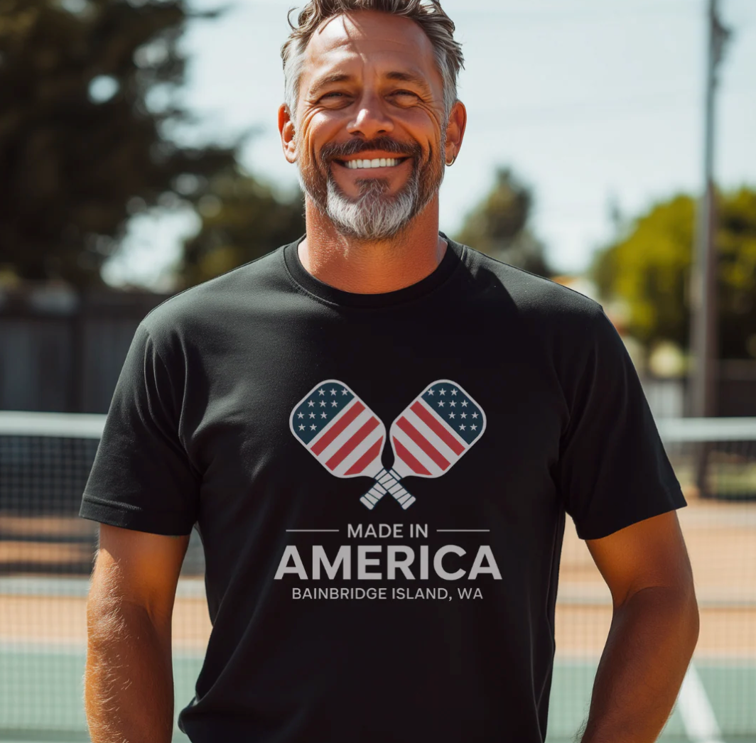Made In America Pickleball Unisex Tee