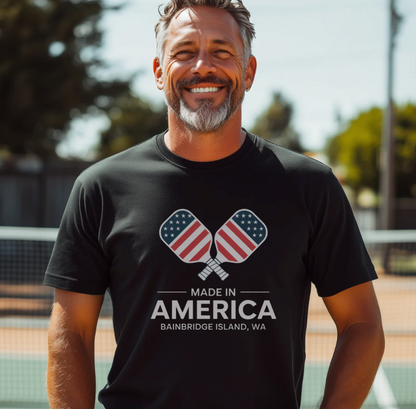 Made In America Pickleball Unisex Tee