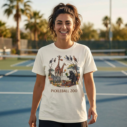 Pickleball Zoo Comfort Colors Unisex Pickleball T-shirt