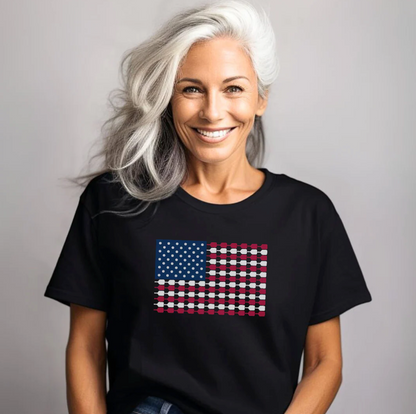 Pickleball Flag Unisex T-shirt