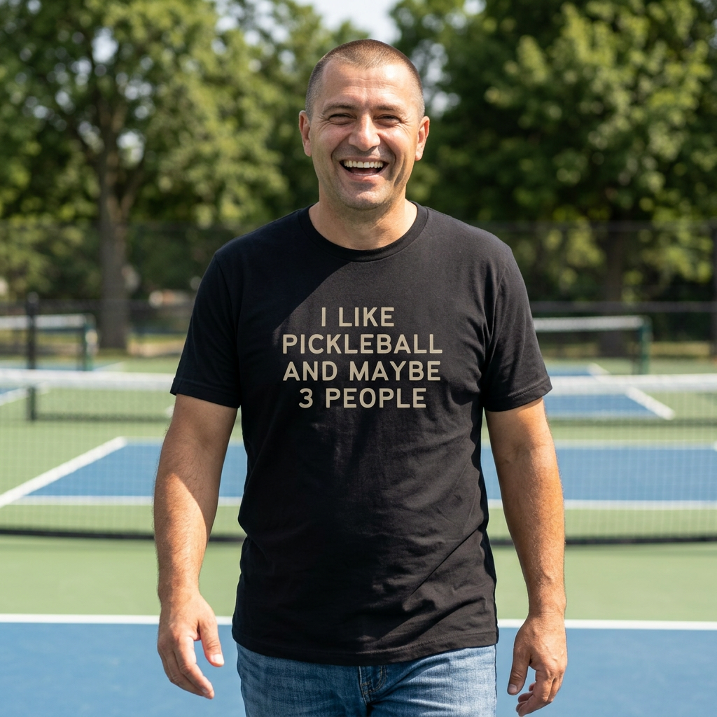 I Like Pickleball And Maybe 3 People v1 Unisex T-shirt