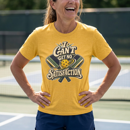 No Satisfaction Unisex Pickleball Tee