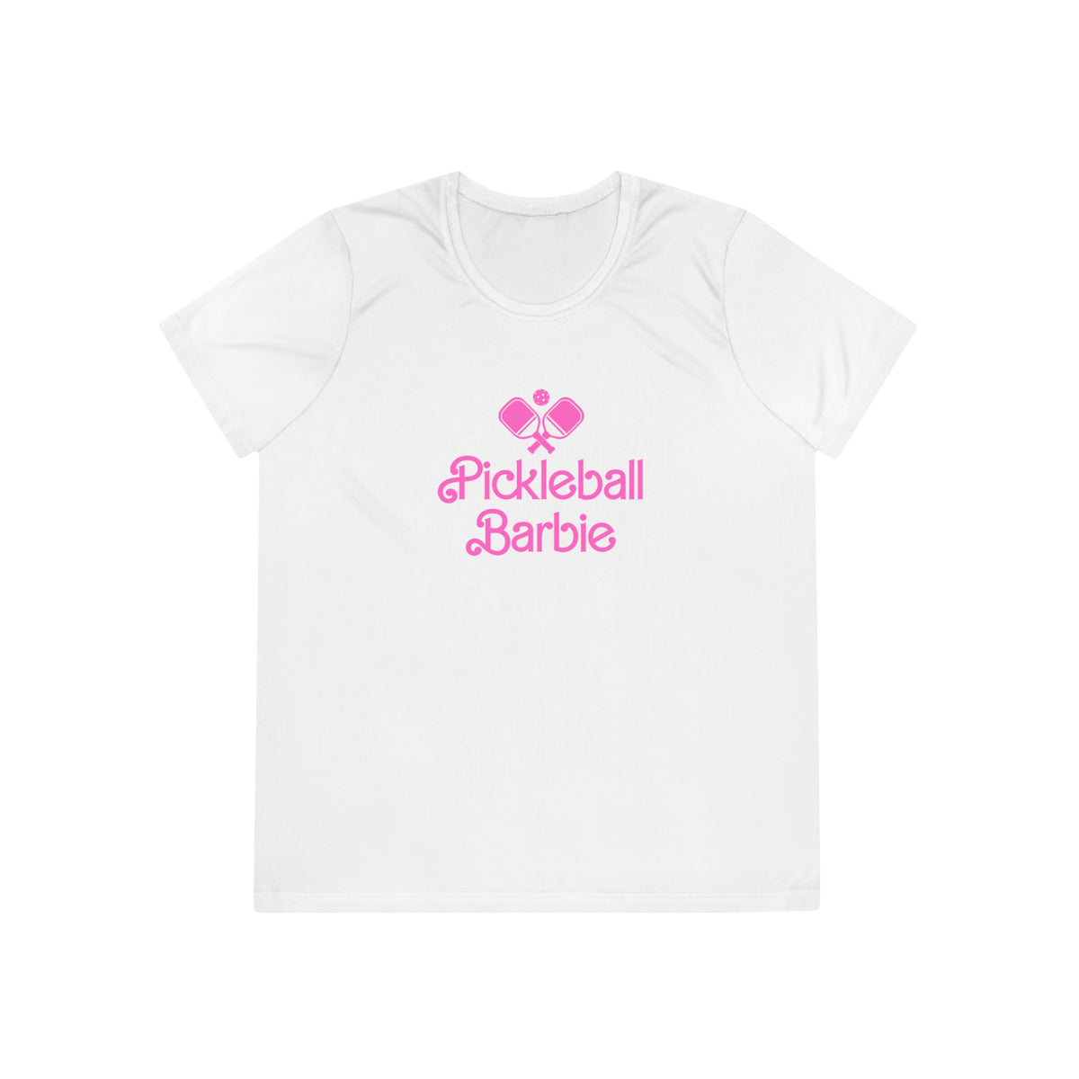 Pickleball Barbie Paddles Women's Performance Tee