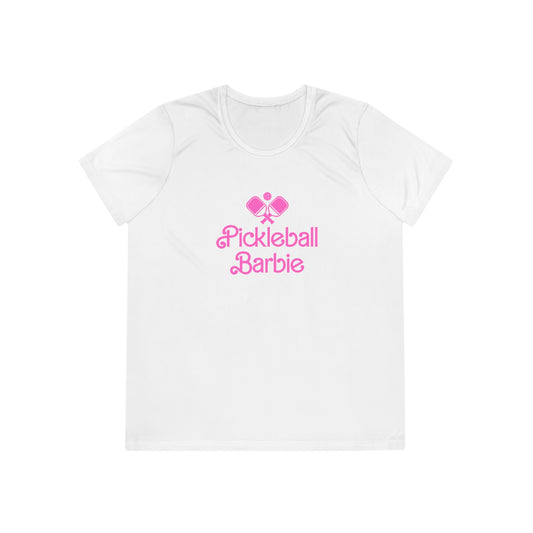 Pickleball Barbie Paddles Women's Performance Tee