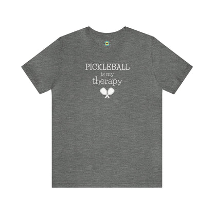 Pickleball Is My Therapy Unisex Tee