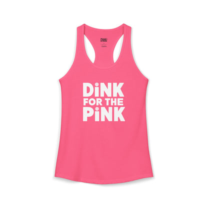 Dink For The Pink Women's Racerback Tank