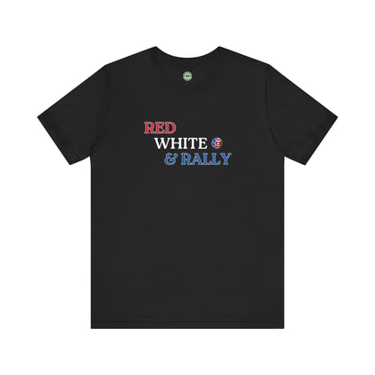 Red White & Rally Pickleball Unisex Tee