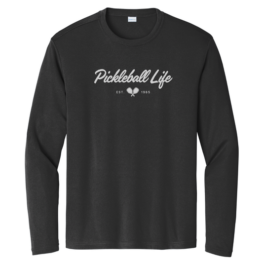 Pickleball Life Unisex Long Sleeve Performance Tee