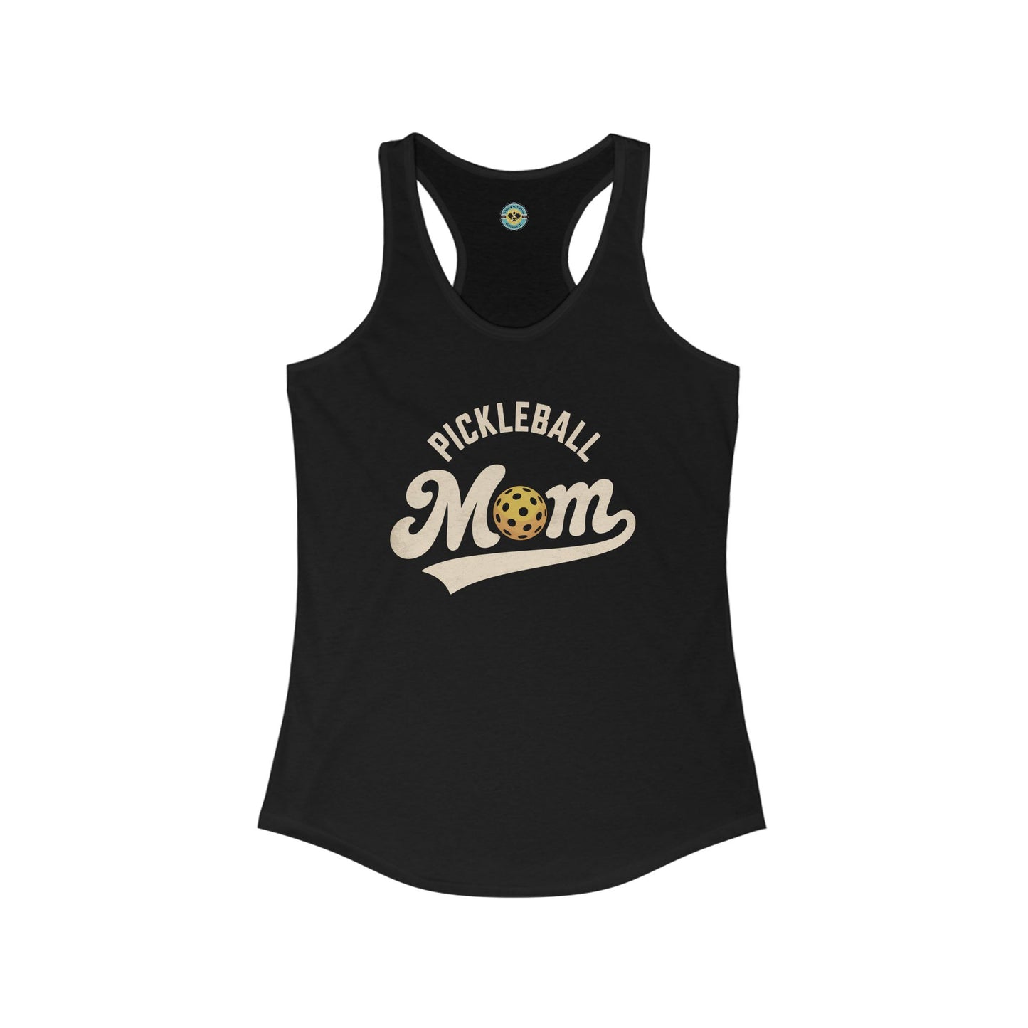 Pickleball Mom Retro Women's Racerback Tank