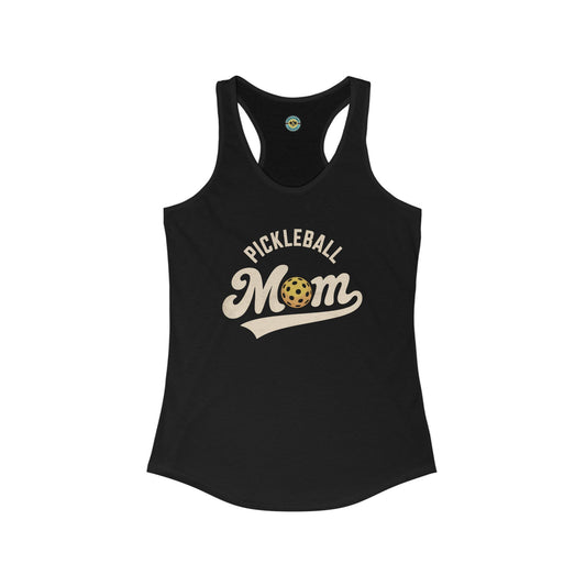 Pickleball Mom Retro Women's Racerback Tank