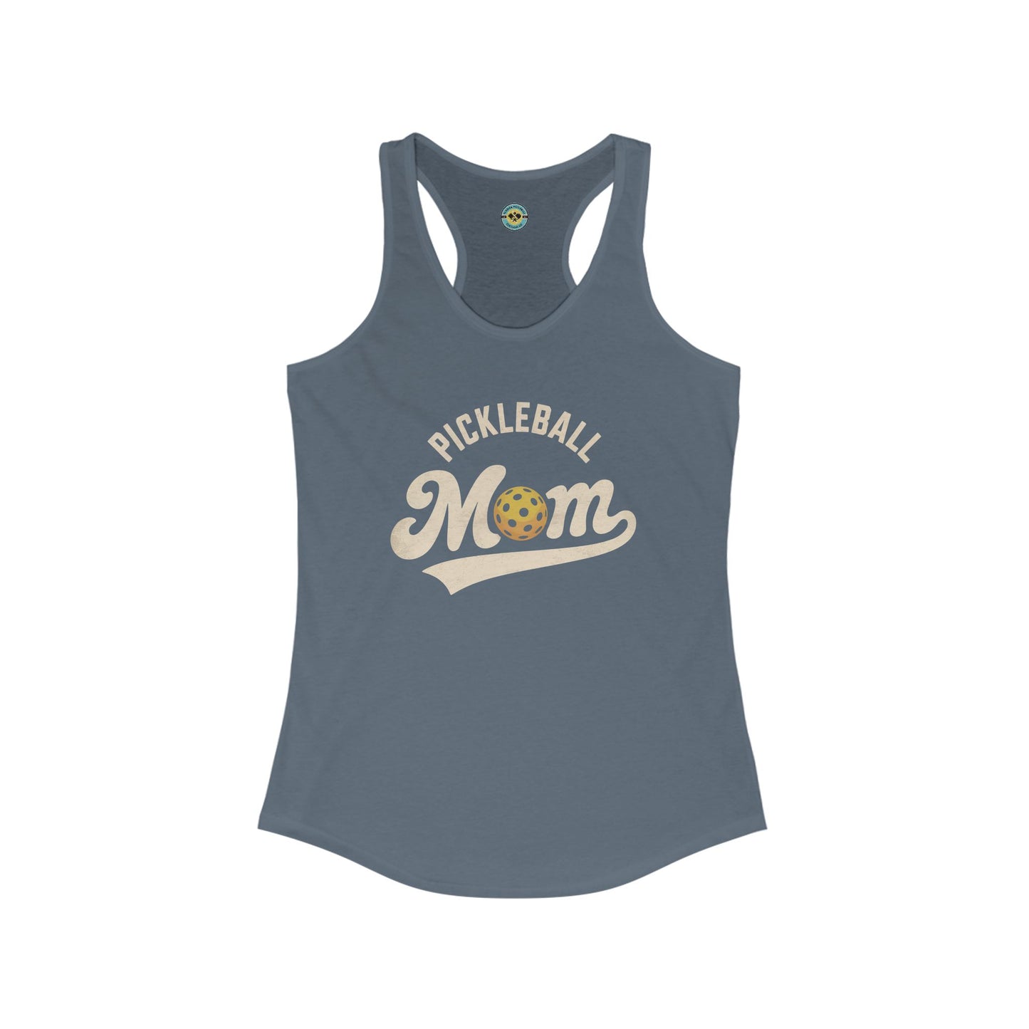 Pickleball Mom Retro Women's Racerback Tank