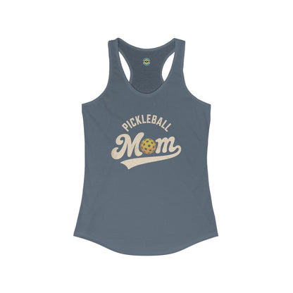 Pickleball Mom Retro Women's Racerback Tank