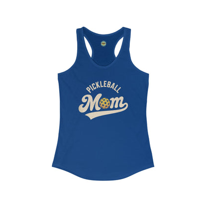 Pickleball Mom Retro Women's Racerback Tank