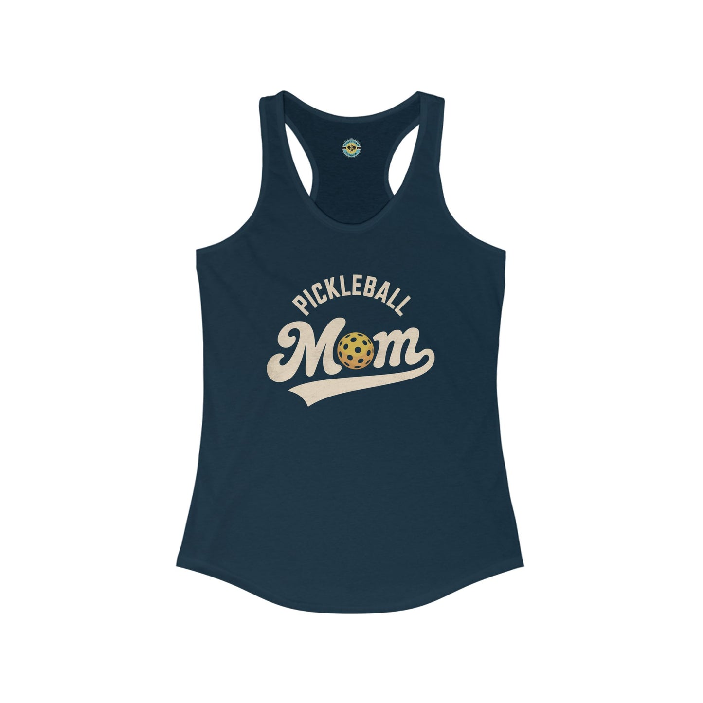 Pickleball Mom Retro Women's Racerback Tank