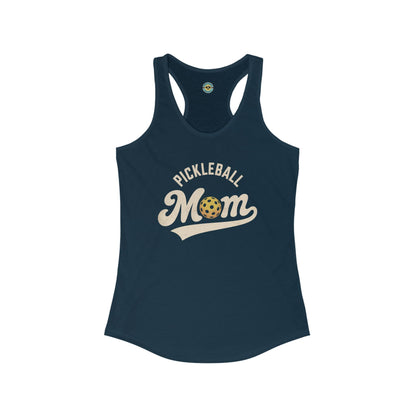 Pickleball Mom Retro Women's Racerback Tank