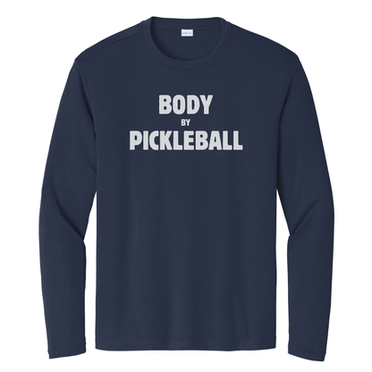Body By Pickleball Unisex Long Sleeve Performance Tee
