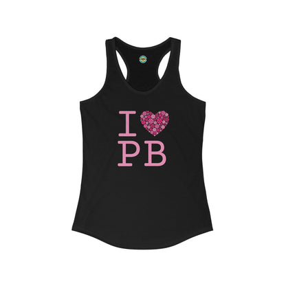 I Heart PB Racerback Tank