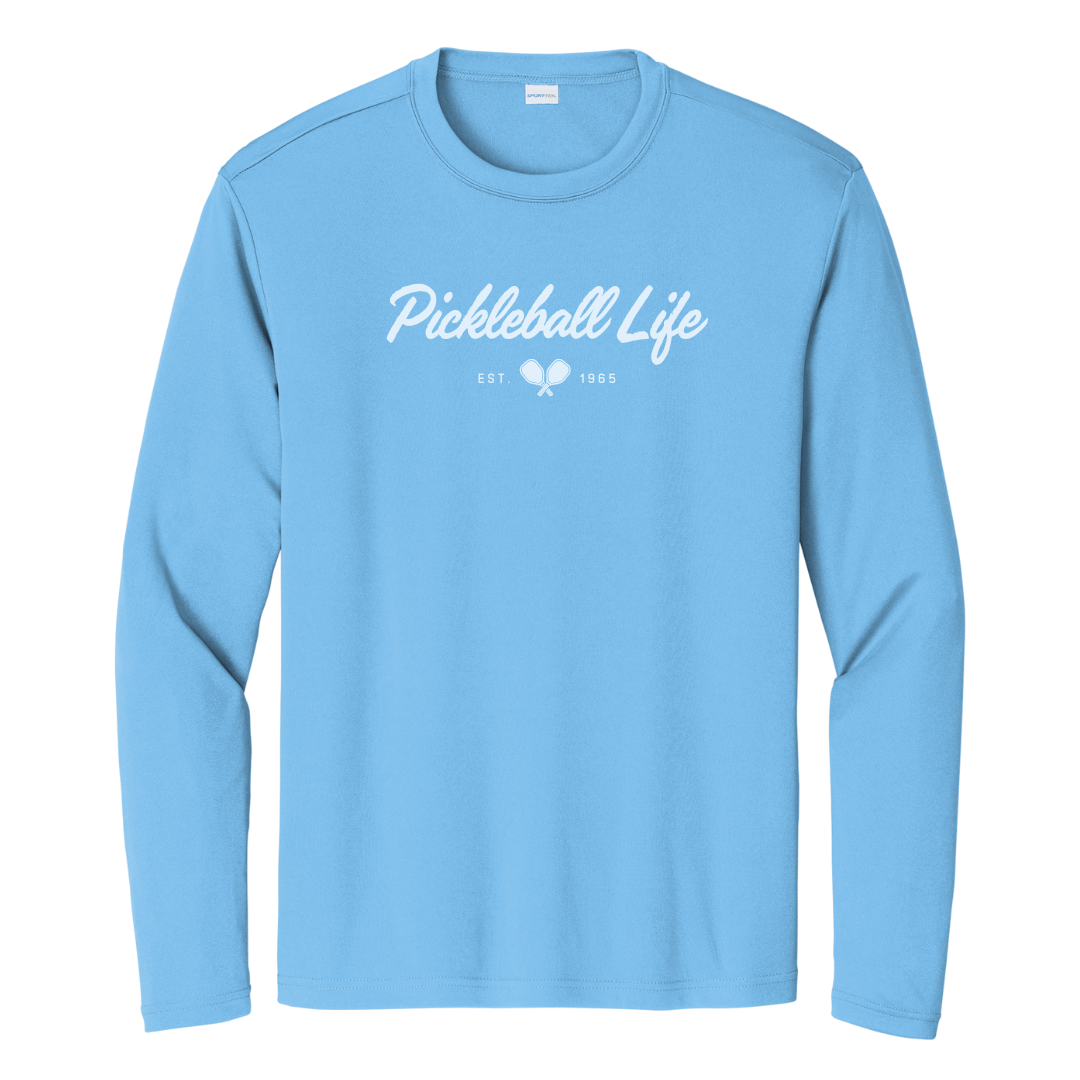 Pickleball Life Unisex Long Sleeve Performance Tee
