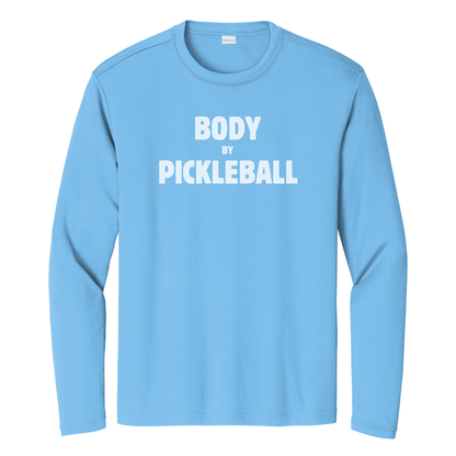 Body By Pickleball Unisex Long Sleeve Performance Tee