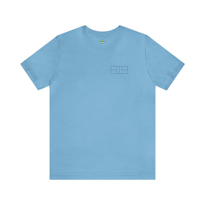 Pickleball Court Unisex Tee