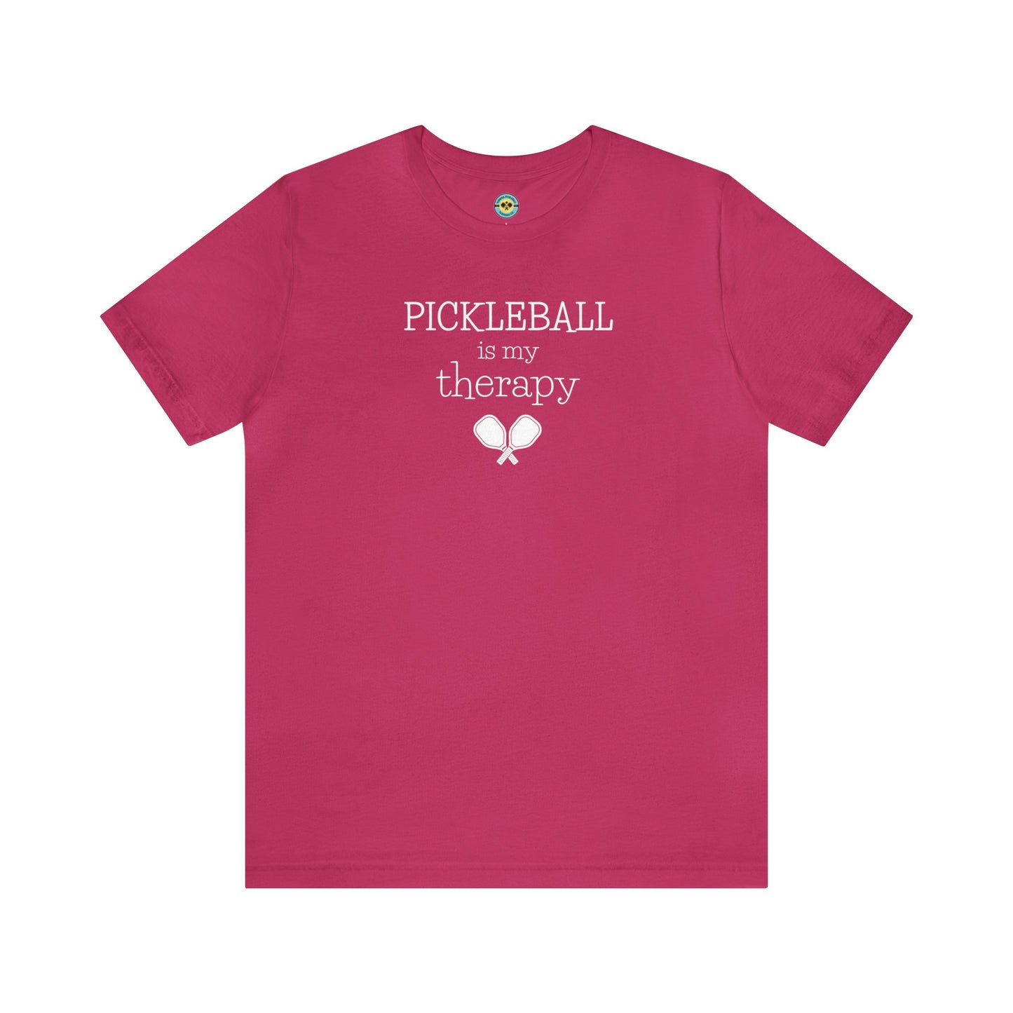 Pickleball Is My Therapy Unisex Tee