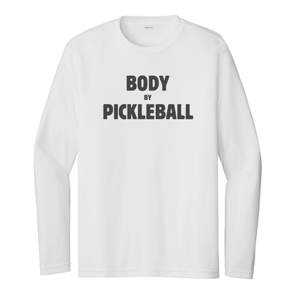 Body By Pickleball Unisex Long Sleeve Performance Tee
