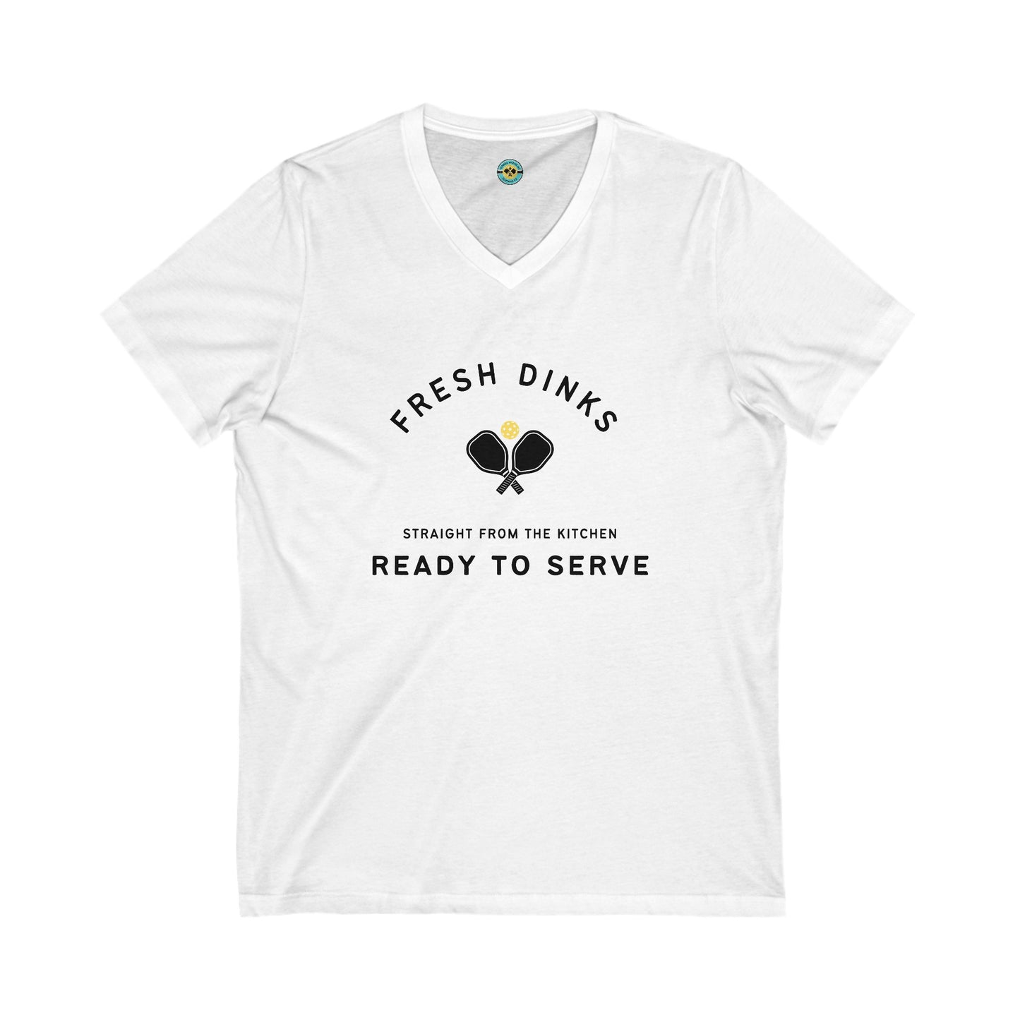 Fresh Dinks Unisex V-neck Tee