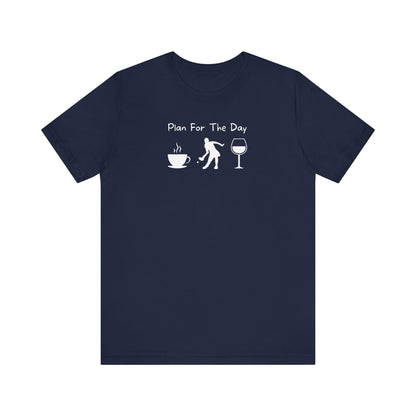 Plan for the Day Pickleball Unisex Tee (Express Delivery)