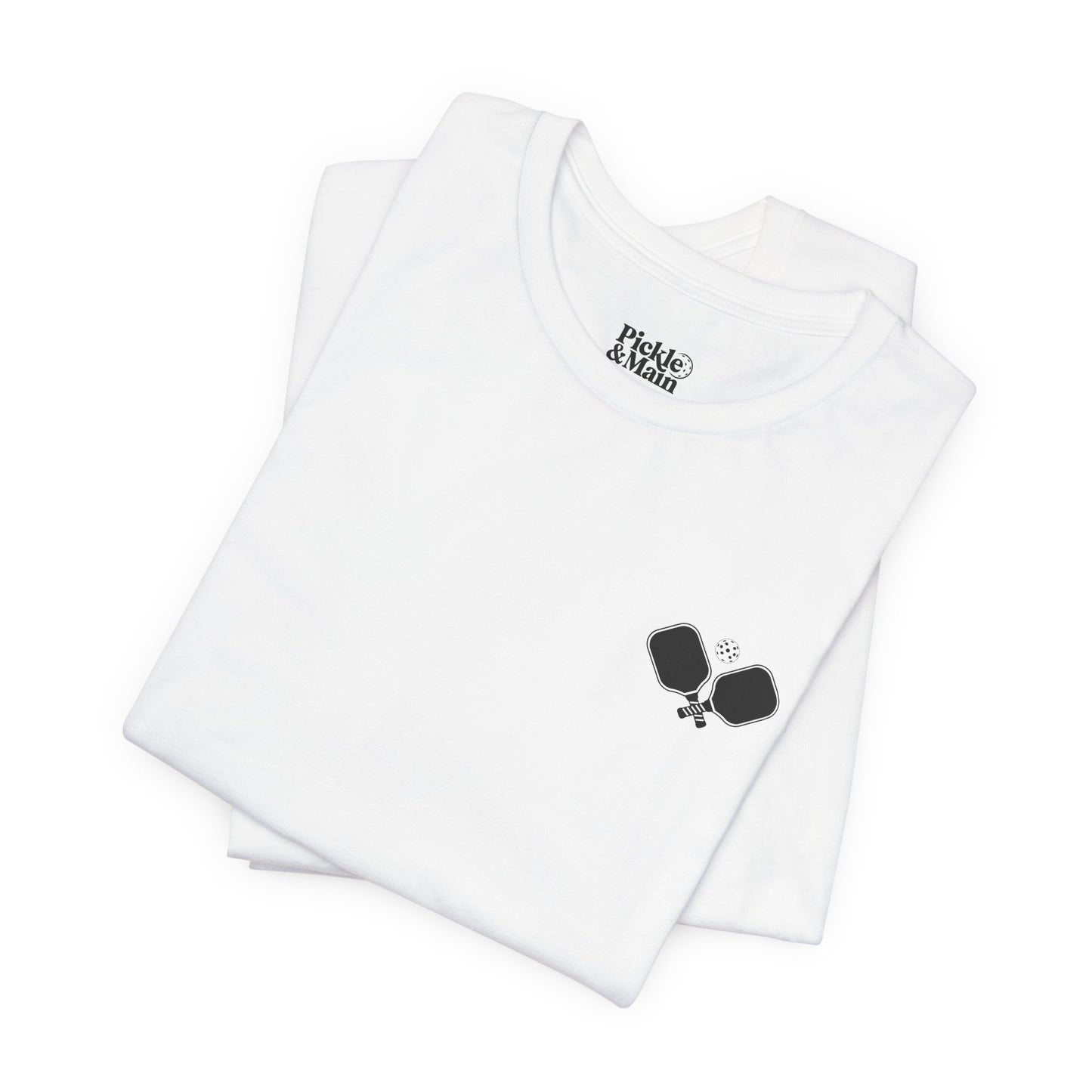 Wanna Be Happy Play Pickleball Unisex Tee