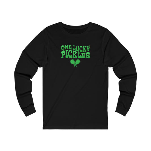 One Lucky Pickler Unisex Long Sleeve Tee